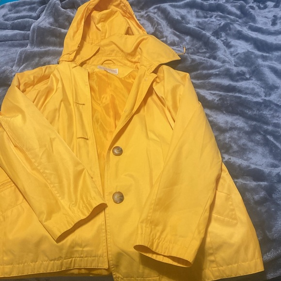 Michael Kors, light weight, yellow, hooded coat, size XL - Picture 4 of 7